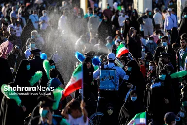 سخنرانی رئیس جمهور منتخب در حرم مطهر رضوی