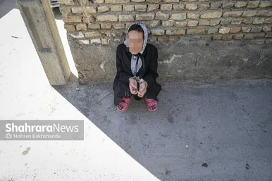 گزارش تصویری | بازسازی صحنه شوهرکشی در مشهد