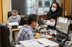 جزئیات دورکاری کارمندان در شهر&zwnj;های قرمز و نارنجی کرونا (فروردین ۱۴۰۰)