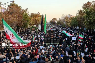 تشییع با شکوه ۳ شهید مدافع امنیت در مشهد