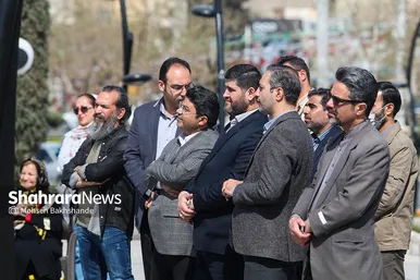 آیین رونمایی از المان «مرغ باغ ملکوت»