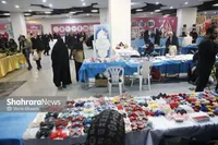 حضور بیش از ۱۵۰ بانوی هنرجو و مربیانشان در نمایشگاه «ایوان هنر»