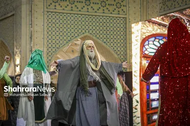 گزارش تصویری | نمایش آئینی «آسمان هشتم»