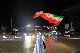 گزارش تصویری | پنجاه&zwnj;و&zwnj;پنجمین شب حضور حماسی مردم در خیابان&zwnj;های مشهد