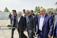 استاندار خراسان رضوی در بازدید از ایستگاه پایانه مسافربری امام‌رضا(ع): خط۳ مترو مشهد، نخستین پروژه قطارشهری با ماهیت زیارتی است + فیلم