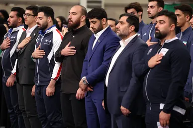 عکس‌هایی از دیدار مدال‌آوران ورزشی و علمی با رهبر انقلاب (۲۸ مهرماه ۱۴۰۴)