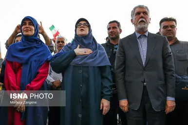 گزارش تصویری | اجرای ارکستر سمفونیک تهران در میدان آزادی