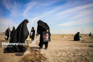 گزارش تصویری | پویش درختکاری در بوستان کرامت مشهد (۱۶ اسفند ۱۴۰۴)