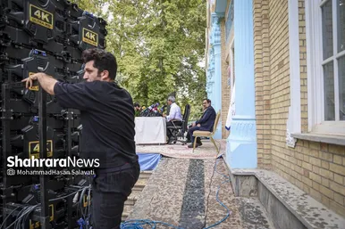 گزارش تصویری | نشست خبری استاندار خراسان رضوی در بیمارستان امام رضا (ع)