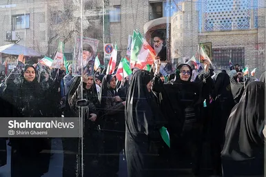 گزارش تصویری | مراسم تشییع پیکر شهدای مدافع امنیت در مشهد (۲۲ دی ۱۴۰۴) - ۴