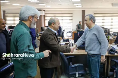 گزارش تصویری | بازدید معاون رسانه‌ای و تبلیغات وزارت فرهنگ و ارشاد اسلامی از موسسه فرهنگی شهرآرا