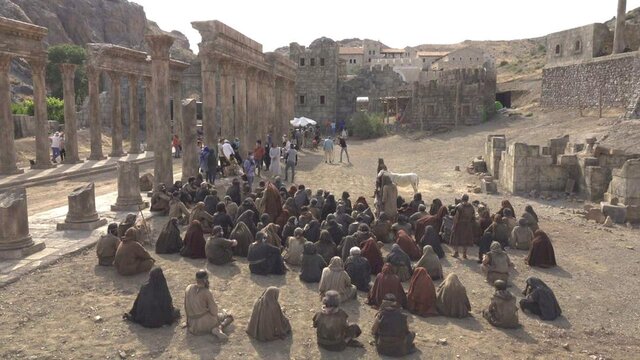 تصاویری تازه از سریال «سلمان فارسی» با بازی فرهاد اصلانی