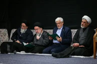 گزارش تصویری | مراسم بزرگداشت شهدای جنگ تحمیلی اخیر با حضور رهبر انقلاب اسلامی