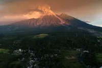 ویدئو| نمایی از آتشفشان فوئگو در گواتمالا