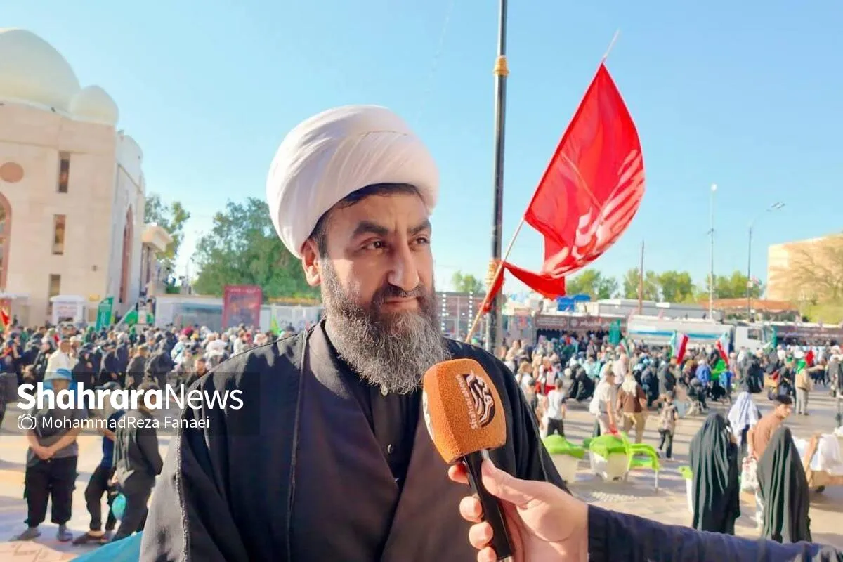 حجت‌الاسلام والمسلمین فاطمی‌ارفع : خدمت رسانی شهرداری مشهد در نجف اشرف با پیوست فرهنگی انجام می‌شود + فیلم