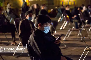 مراسم احیاء شب بیست و یک رمضان در میدان جانباز مشهد