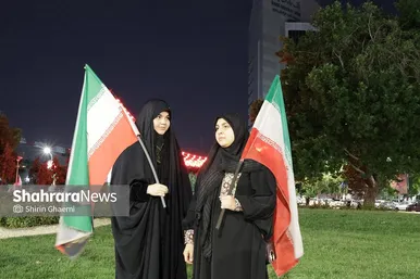 گزارش تصویری | یکصدوهفدهمین شب حضور مردم مشهد در خیابان