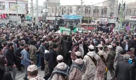 پیکر شهید مدافع حرم افغانستانی پس از ۶ سال تشییع شد