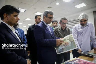 بازدید استاندار خراسان رضوی از موسسه فرهنگی شهرآرا