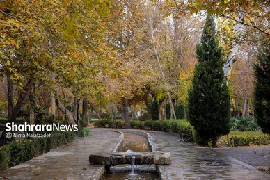 طبیعت پاییزی بوستان های مشهد