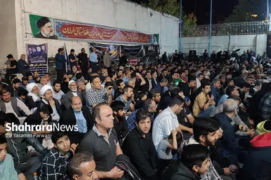 مهاجران افغانستانی در سوگ رئیس‌جمهور شهید