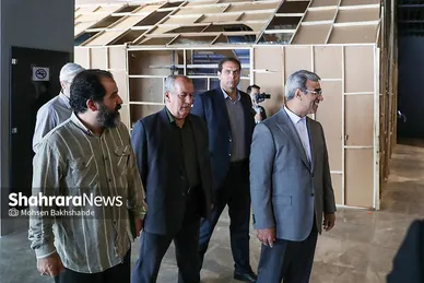 گزارش تصویری | بازدید استاندار خراسان رضوی از پشت صحنه فیلم کاکالوتی