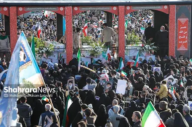 گزارش تصویری | مراسم تشییع پیکر شهدای مدافع امنیت در مشهد (۲۲ دی ۱۴۰۴) - ۲