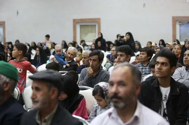 مراسم بهره برداری از پل دهرود