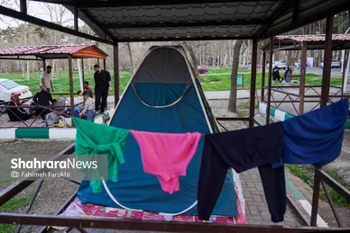 گزارش تصویری | بوستان غدیر مشهد در روز دوم فروردین ۱۴۰۵