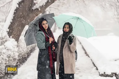 بارش برف در کابل (۱۴ بهمن ۱۴۰۲)