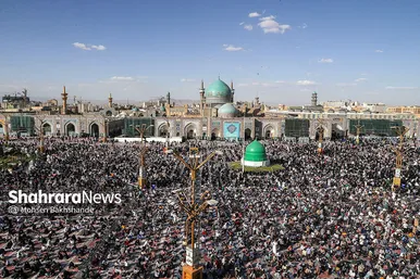 برگزاری مراسم پر فیض دعای عرفه در مشهد
