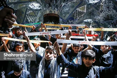 گزارش تصویری | ویژه‌برنامه «احلی من العسل» در حرم مطهر رضوی