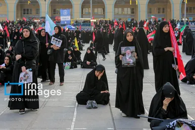 گزارش تصویری | بدرود آقای شهید ایران