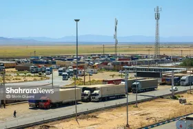 افزایش ۴۳ درصدی تردد ناوگان حمل کالا در پایانه مرزی دوغارون