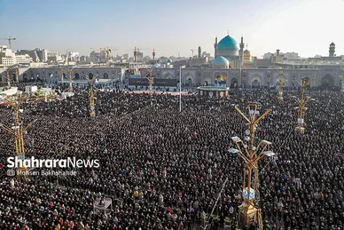 گزارش تصویری | اقامه نماز عید فطر در حرم مطهر امام رضا (ع)