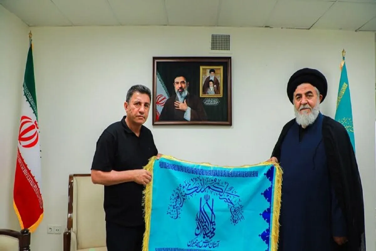 امیر قلعه نویی به آستان مقدس مسجد جمکران مشرف شد