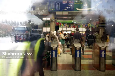 موج بازگشت مسافران نوروزی از مشهد