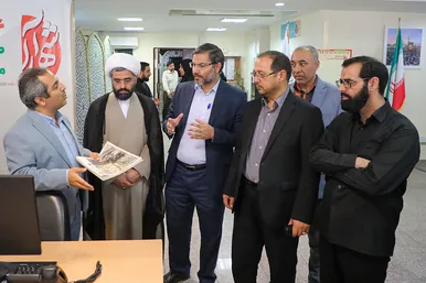 بازدید اعضای شورای اسلامی شهر مشهد از روزنامه شهرآرا