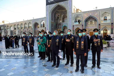 آیین سنتی «صلا» در حرم مطهر رضوی