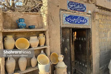گزارش تصویری | کارگاه سفالگری