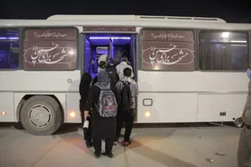 جابجایی ۳ هزار نفر از زائران حسینی توسط اتوبوس&zwnj;های شهرداری مشهد