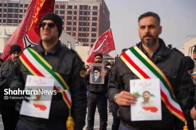 گزارش تصویری | مراسم تشییع پیکر شهید «عیسی علیپور» از شهدای خدمت شهرداری مشهد ۲
