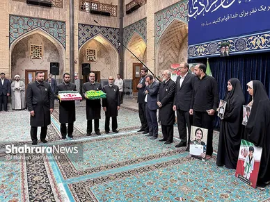 گزارش تصویری | اعطای پرچم جمهوری اسلامی ایران به پرچمداران کشورمان در رقابت‌های آسیایی ناگویا
