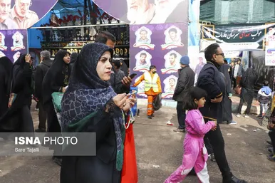 عکس‌هایی از مراسم سالگرد شهادت حاج قاسم سلیمانی در گلزار شهدای کرمان