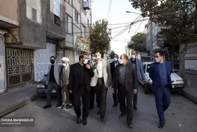 جمعی از اعضای شورای شهر مشهد از محلات رسالت و خاتم&zwnj;الانبیاء بازدید کردند