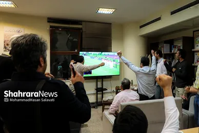 تماشای اولین بازی ایران در جام جهانی۲۰۲۲