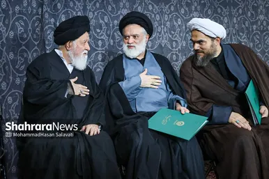 گزارش تصویری | آیین بزرگداشت چهلمین روز تشییع و تدفین تاریخی رهبر شهید انقلاب در مشهد
