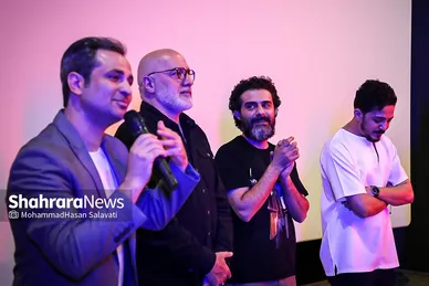 اکران فیلم سینمایی مصلحت با حضور عوامل فیلم در مشهد