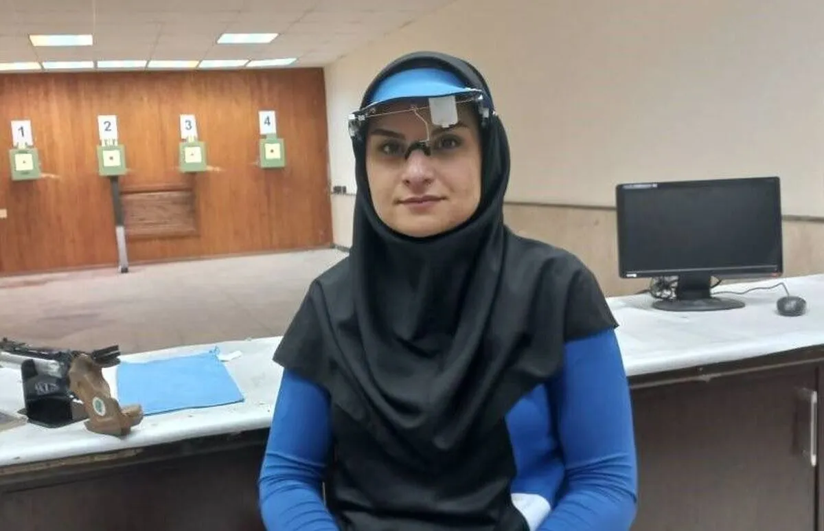 نسرین شاهی بار دیگر مدال طلای تپانچه جهان را کسب کرد