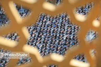 اقامه نماز عید سعید فطر در حرم مطهر امام رضا(ع)